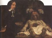 REMBRANDT Harmenszoon van Rijn The Anatomy Lesson of Dr Foan Deyman (mk33) oil painting artist